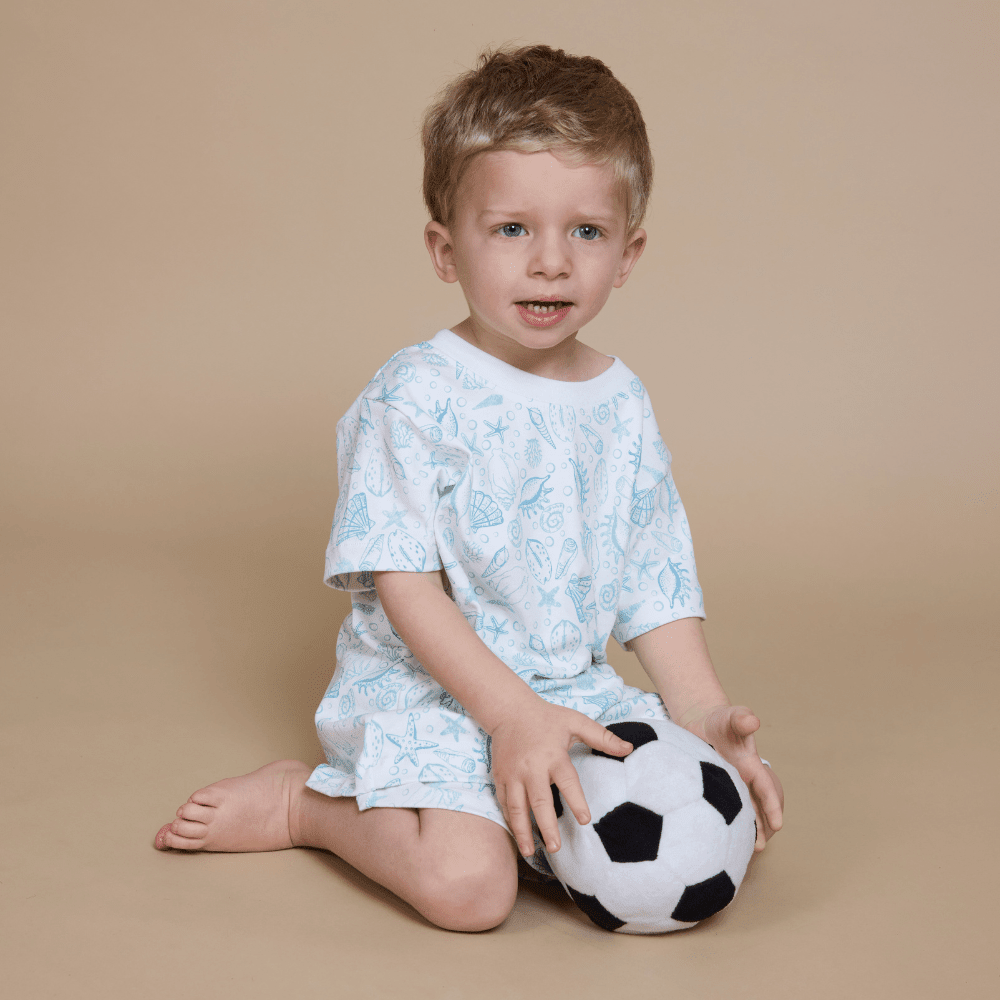 Pijama corto Bajo del mar niño - SimplyB