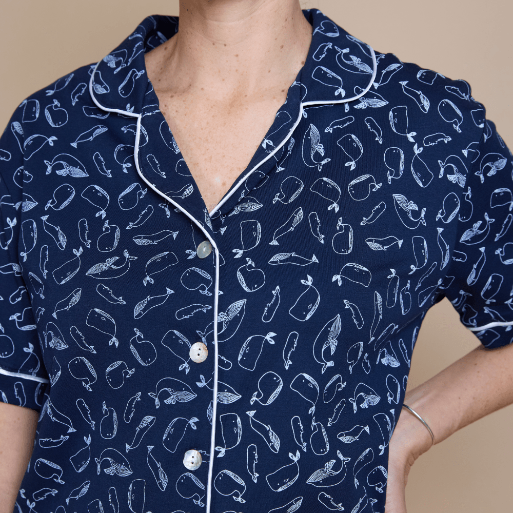 Pijama corto ballena mujer - SimplyB