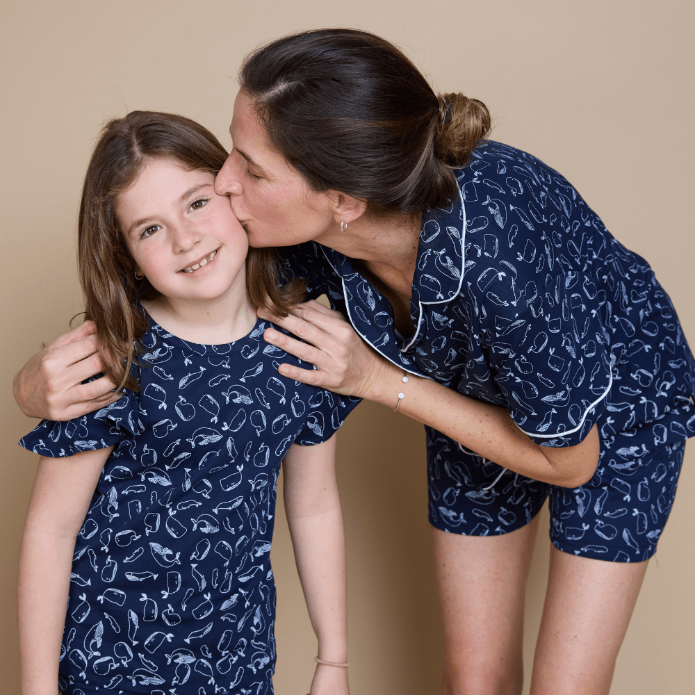 Pijama corto ballena mujer - SimplyB