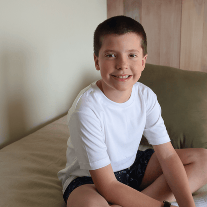 Pijama corto ballena niño - SimplyB