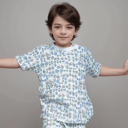 Pijama corto bicicleta niño - SimplyB