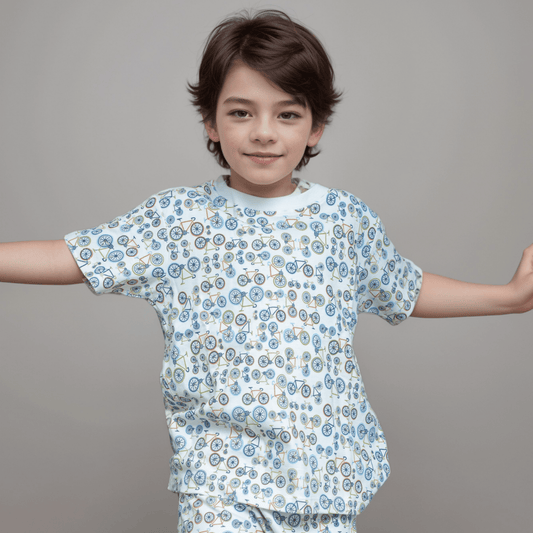 Pijama corto bicicleta niño - SimplyB