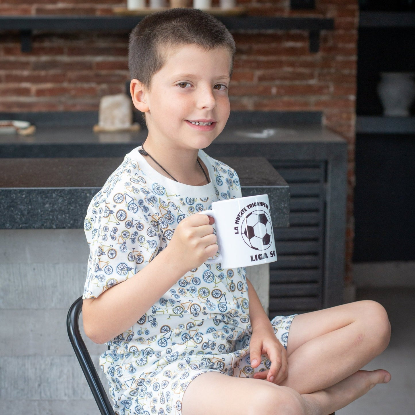 Pijama corto bicicleta niño - SimplyB