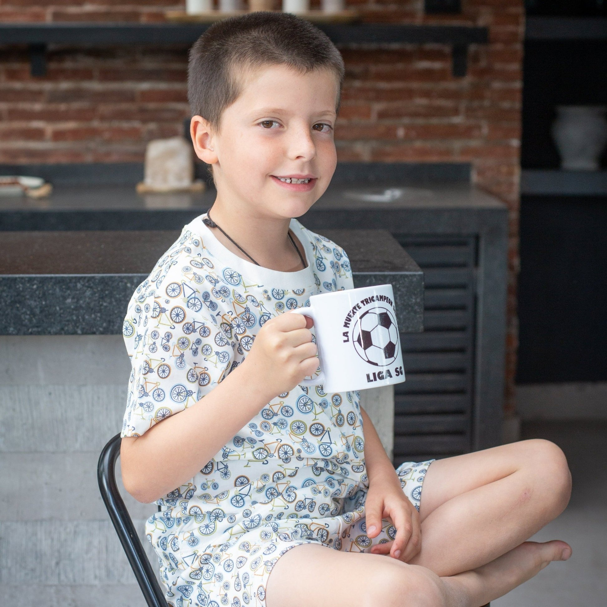 Pijama corto bicicleta niño - SimplyB