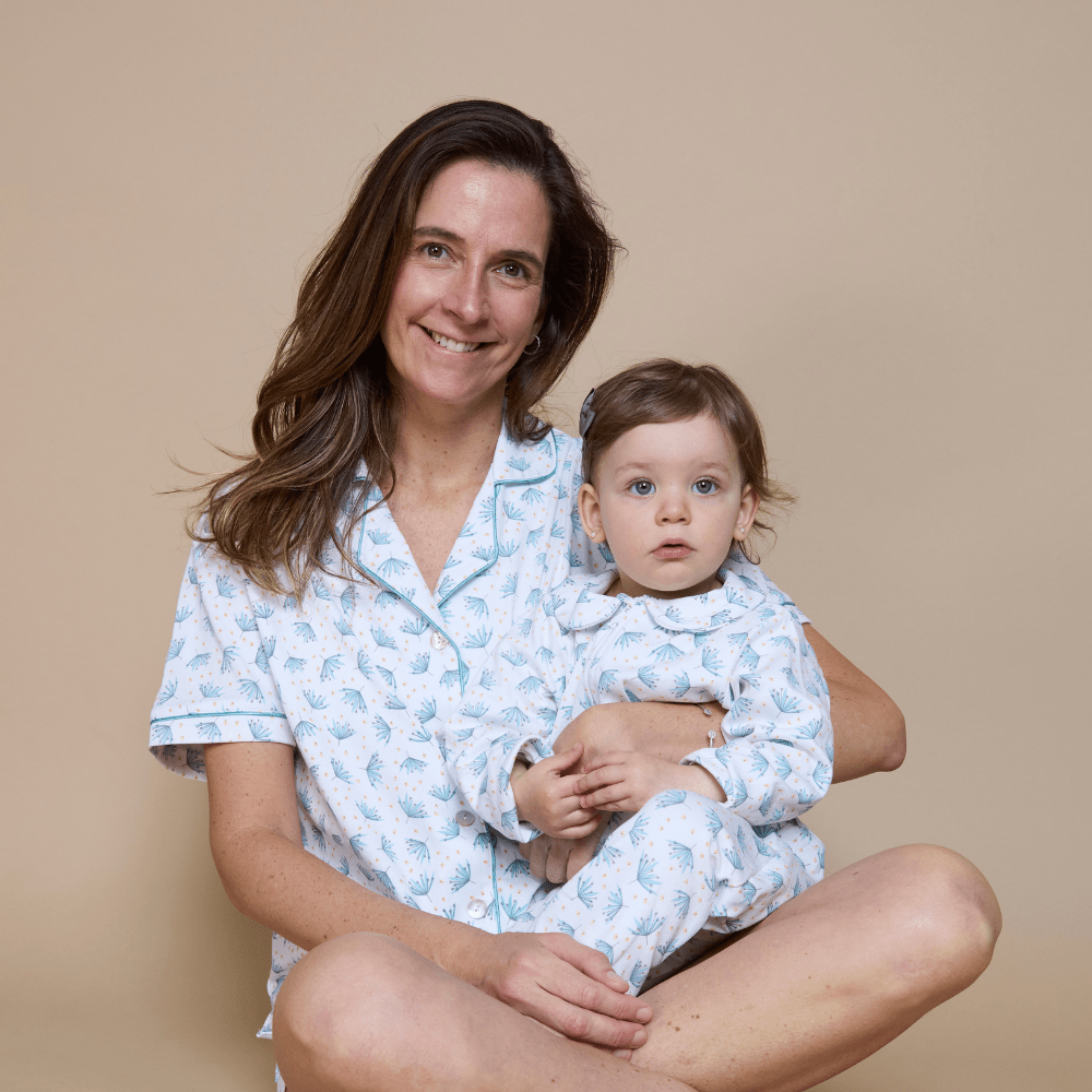 Pijama corto botánico mujer - SimplyB