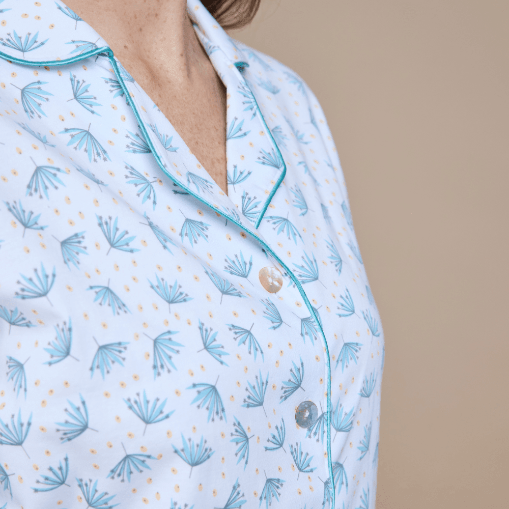 Pijama corto botánico mujer - SimplyB