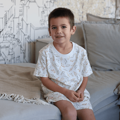 Pijama corto dinosaurios niño - SimplyB