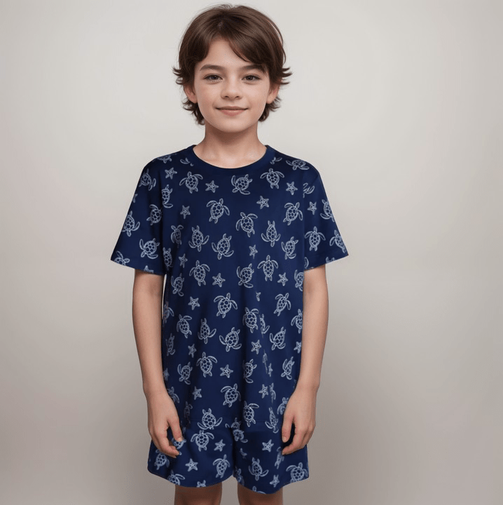 Pijama corto tortugas niño - SimplyB