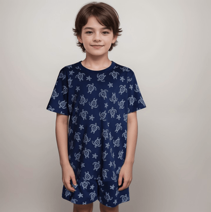 Pijama corto tortugas niño - SimplyB