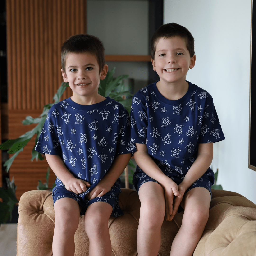 Pijama corto tortugas niño - SimplyB
