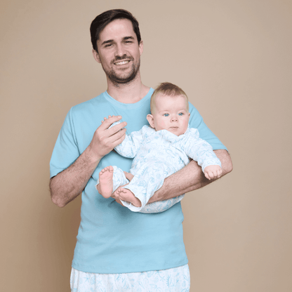 Pijama Hombre Corto Algodón Pima Bajo del Mar - SimplyB