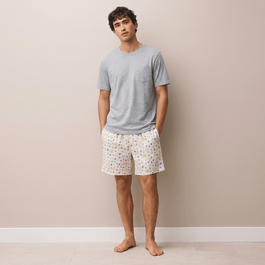 Pijama Hombre Corto Algodón Pima frutal - SimplyB