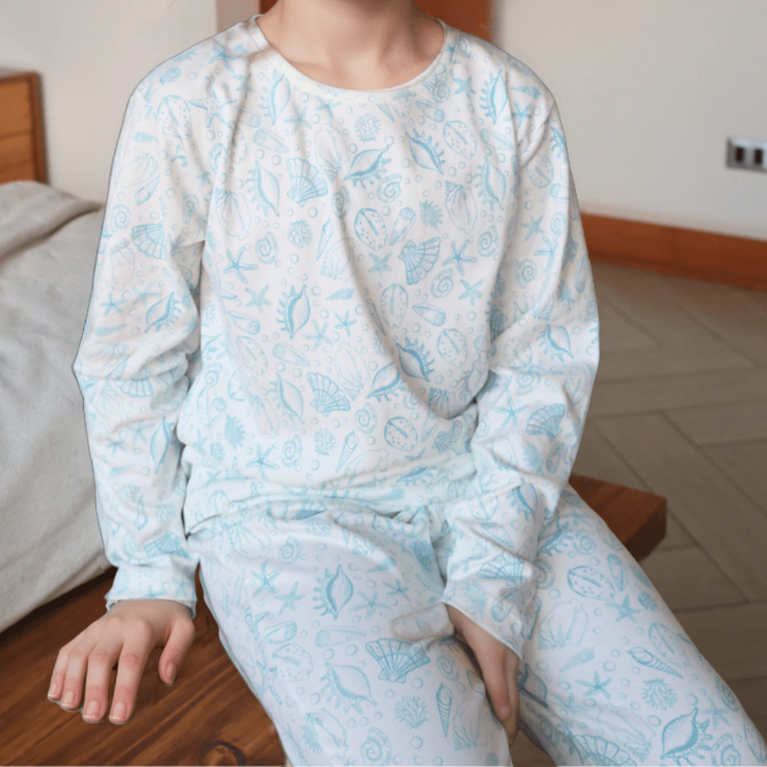 Pijama largo bajo del mar niño - SimplyB