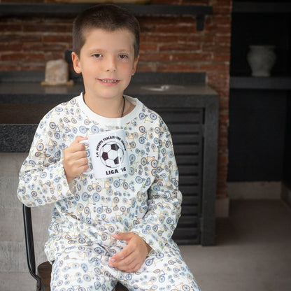 Pijama largo bicicleta niño - SimplyB