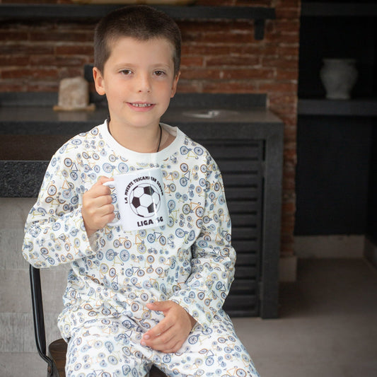 Pijama largo bicicleta niño - SimplyB