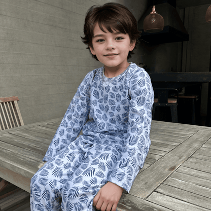 Pijama largo helechos niño - SimplyB