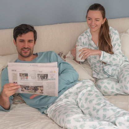 Pijama largo piñas hombre - SimplyB