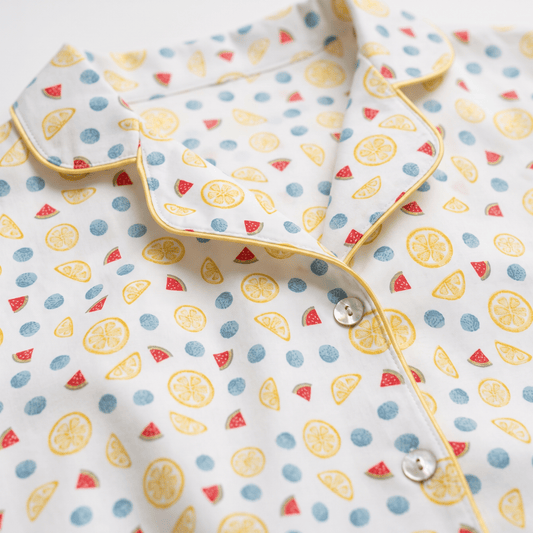 Pijama Mujer algodón pima corto frutal - SimplyB