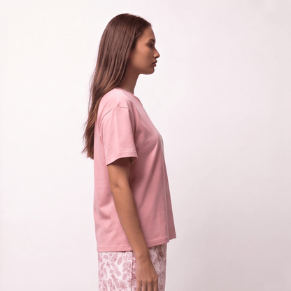 Pijama Mujer Corto Algodón Pima África Cuello Polo - SimplyB