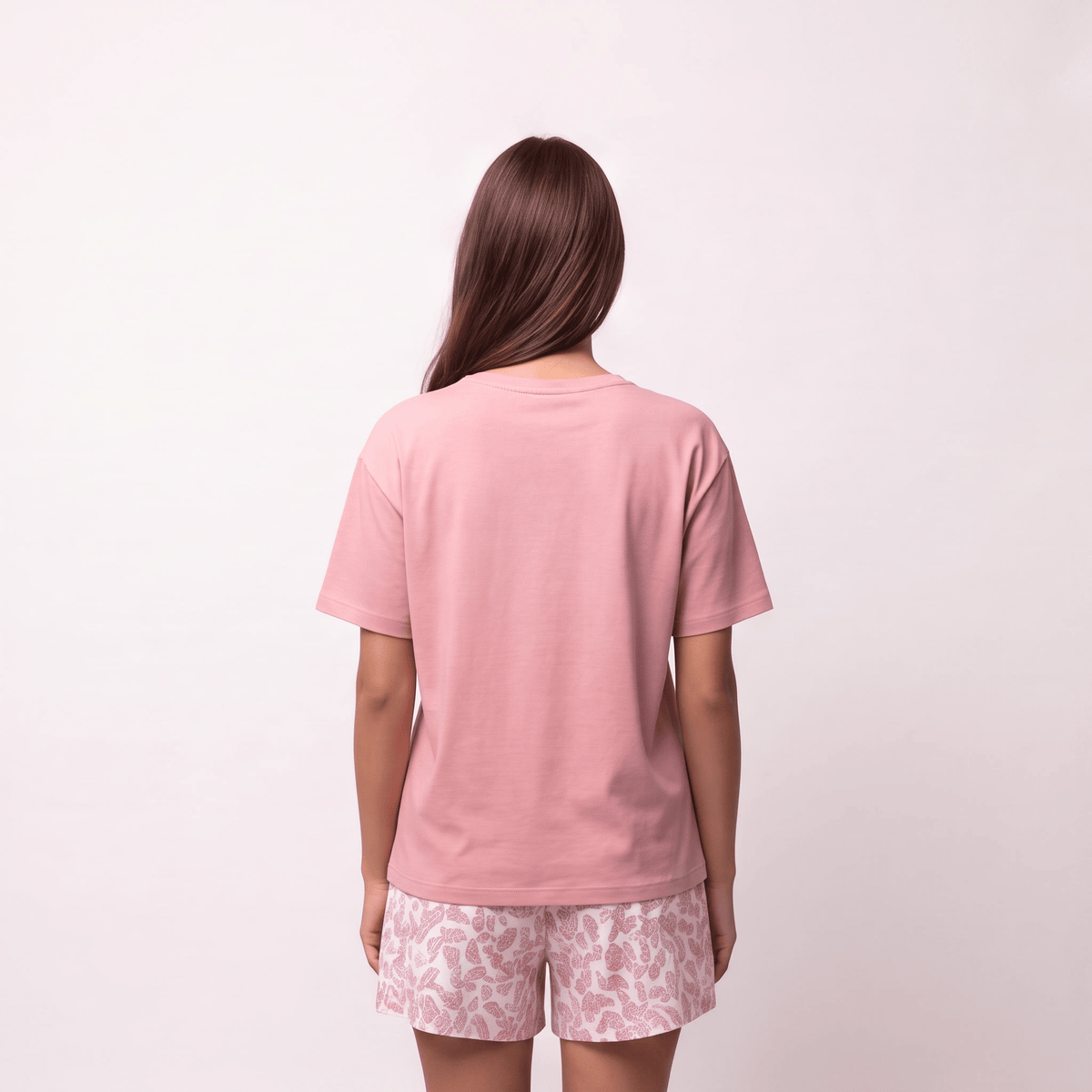 Pijama Mujer Corto Algodón Pima África Cuello Polo - SimplyB
