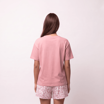 Pijama Mujer Corto Algodón Pima África Cuello Polo - SimplyB