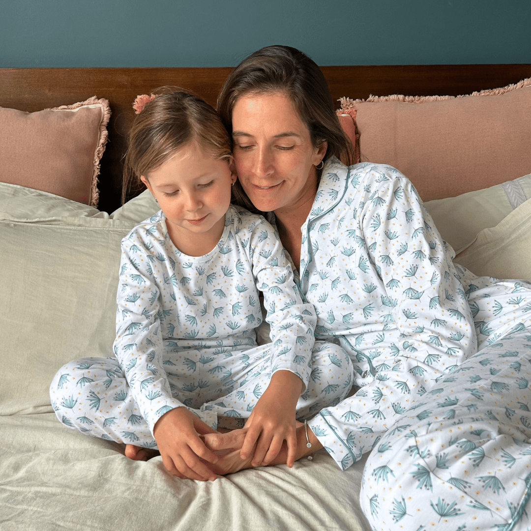 Pijama Mujer Manga Larga Algodón Pima Botánico - SimplyB