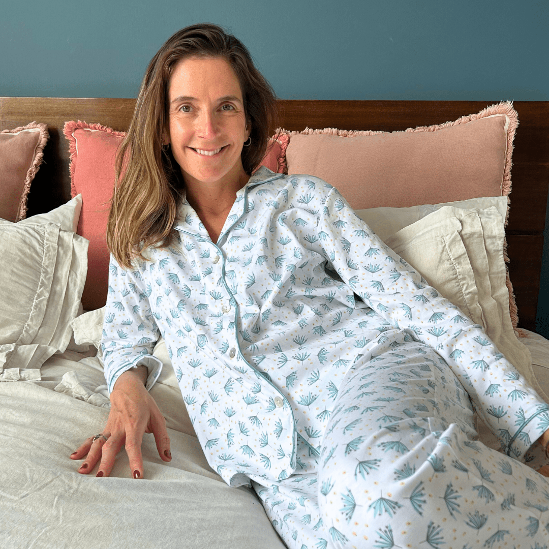 Pijama Mujer Manga Larga Algodón Pima Botánico - SimplyB