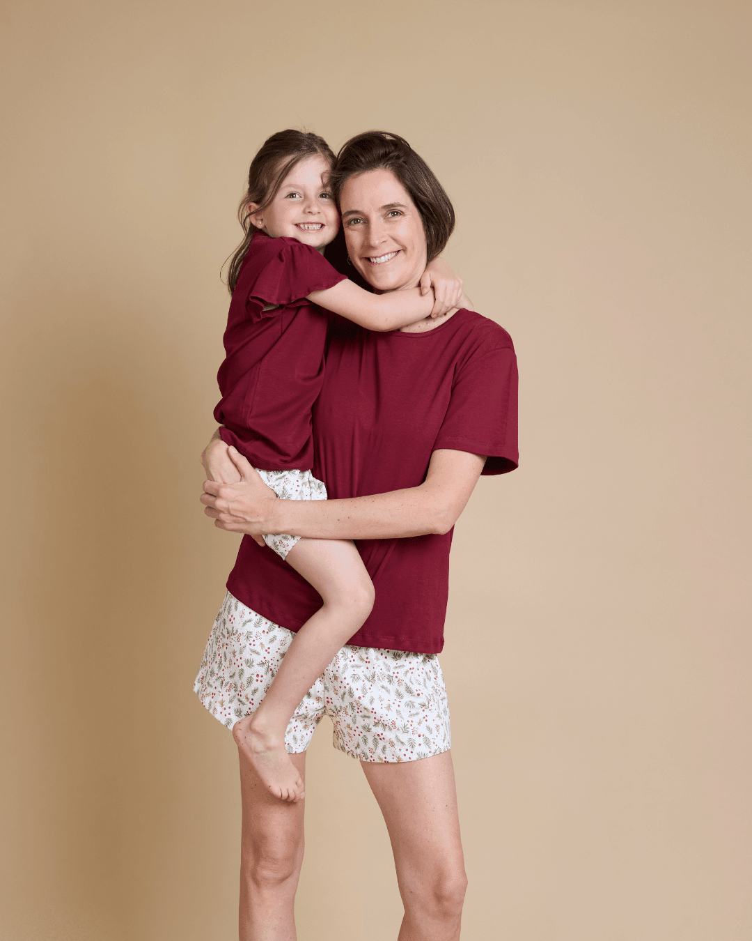 Pijama Niña Corto Algodón Pima Navideño - SimplyB
