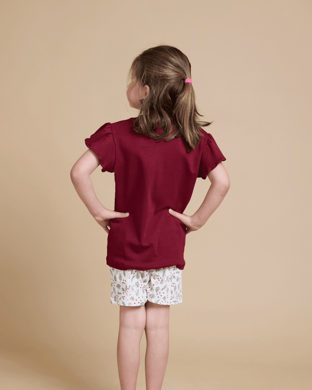 Pijama Niña Corto Algodón Pima Navideño - SimplyB
