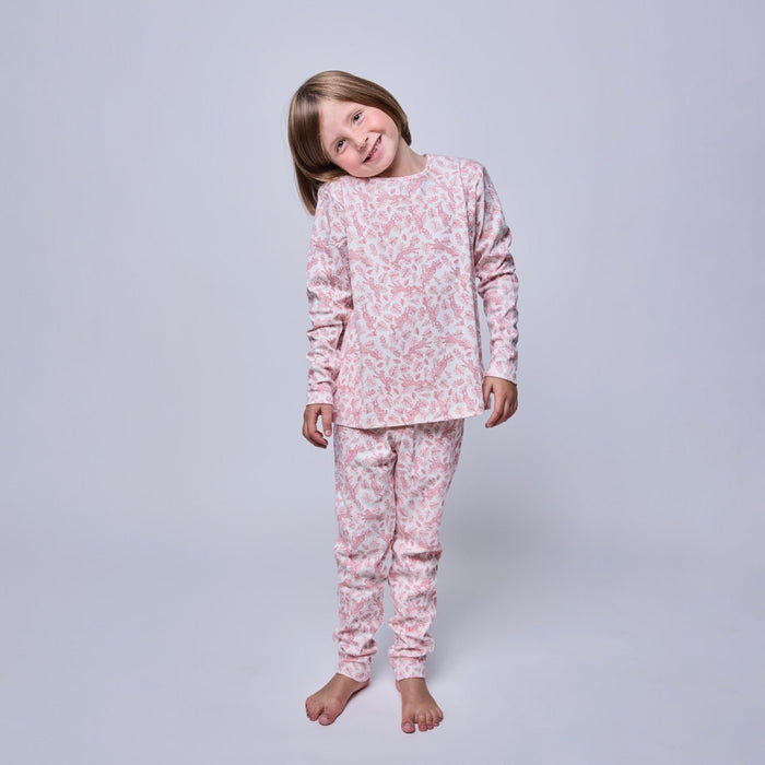 Pijama Niña Manga Larga Algodón Pima África - SimplyB