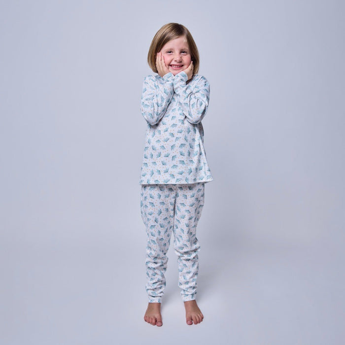 Pijama Niña Manga Larga Algodón Pima Botánico - SimplyB