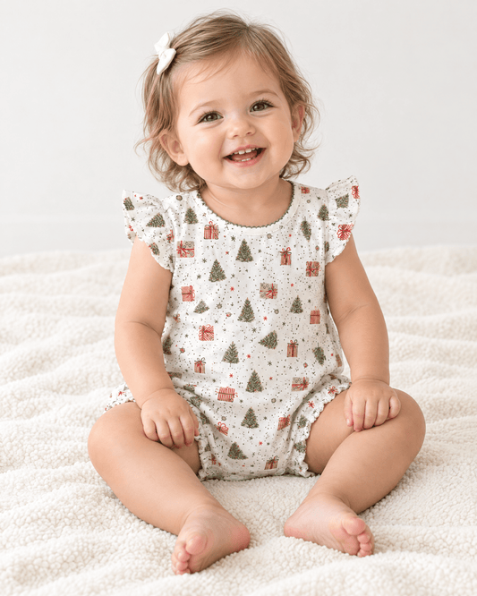 Ranita Bebé Niña Algodón Pima navideño regalos - SimplyB