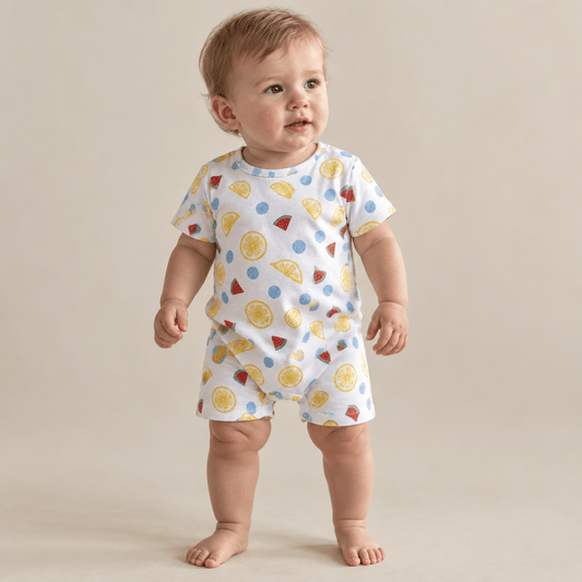 Ranita Bebé Niño Algodón Pima frutal - SimplyB