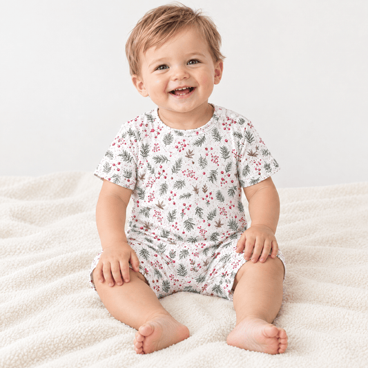 Ranita Bebé Niño Algodón Pima navideño - SimplyB