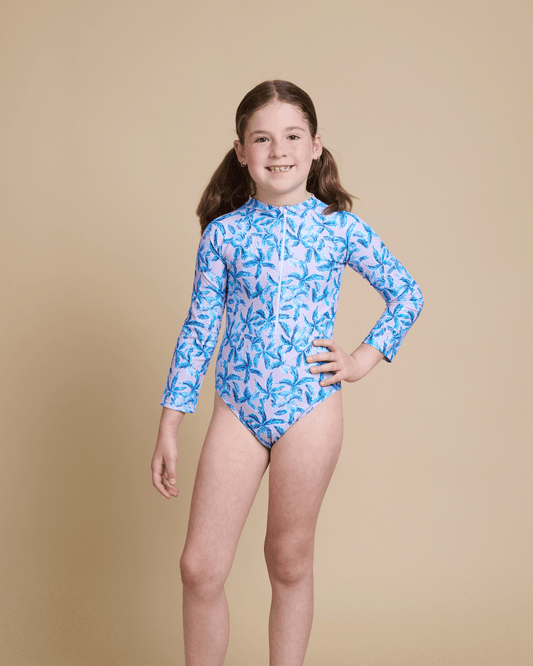 Traje de baño entero tropical niña - SimplyB