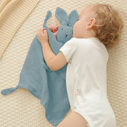 Tuto Apego Conejo Azul – Algodón 100% | SimplyB - SimplyB